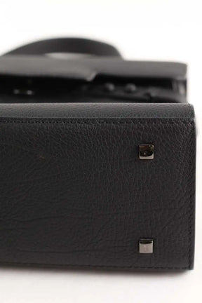 Sac à main Delvaux Tempête PM Noir en Cuir
