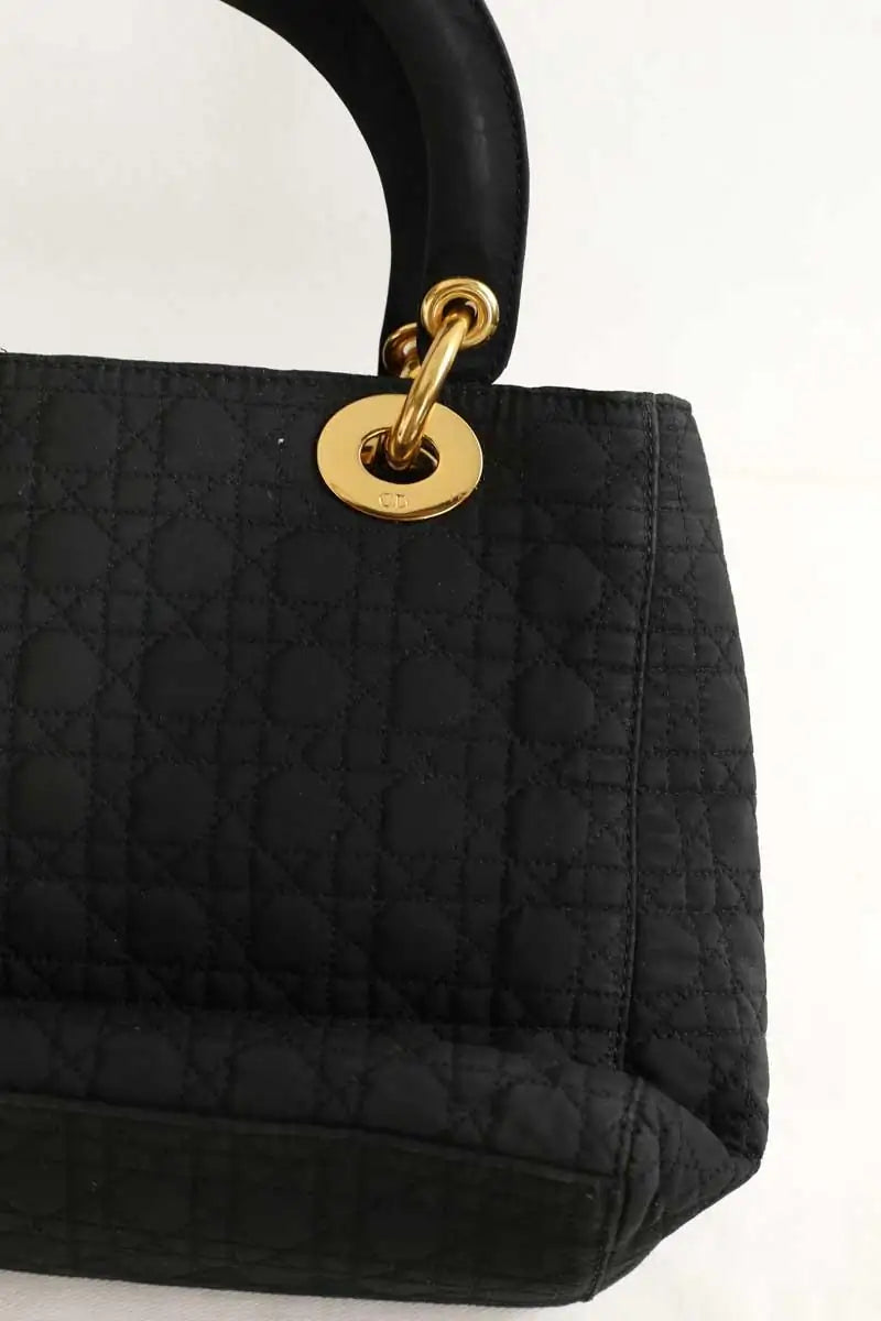 Sac à main Dior Noir en Tissu