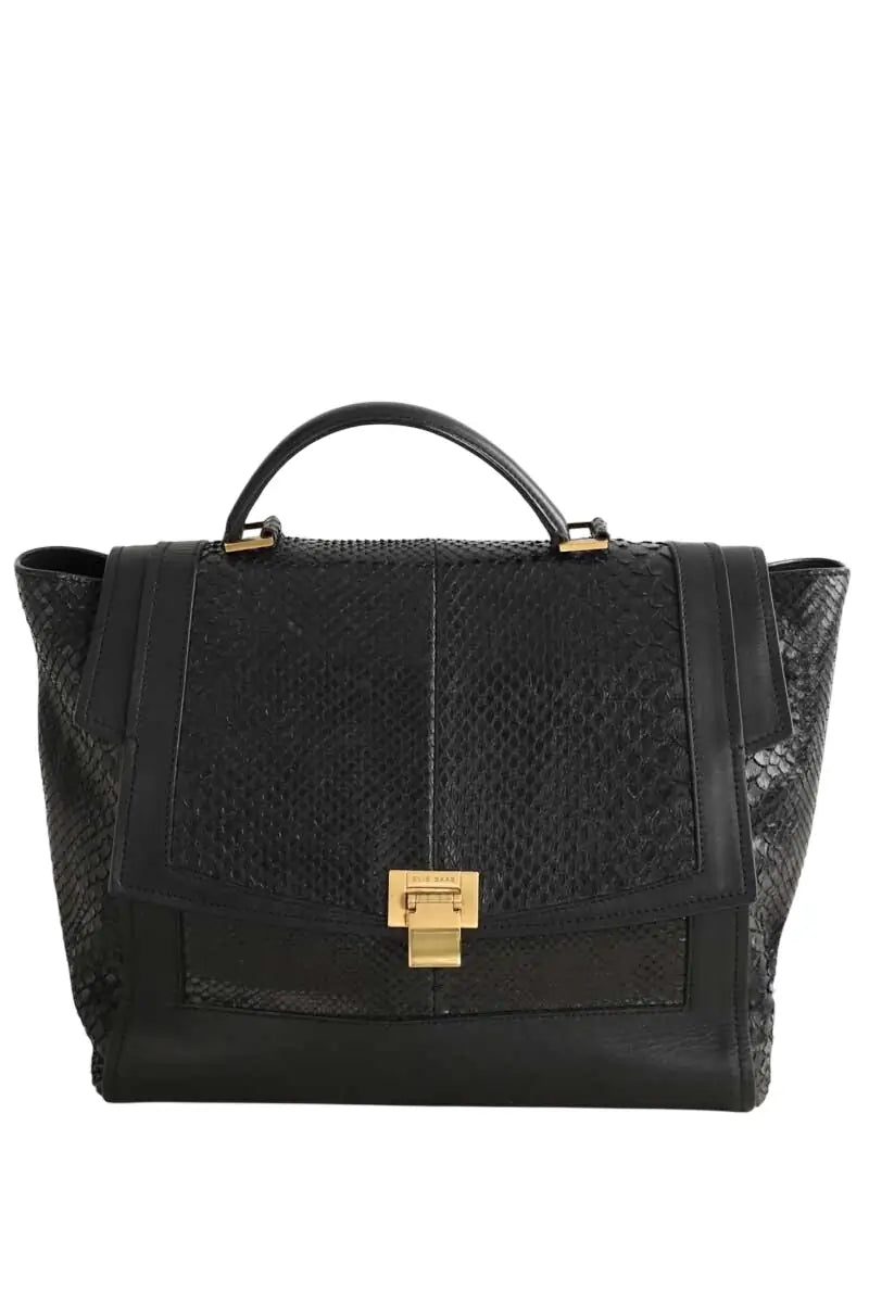 Sac à main Elie Saab Noir en Cuir - Seconde Main