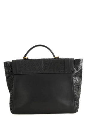 Sac à main Elie Saab Noir en Cuir