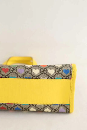 Sac à main Gucci Jaune en Cuir