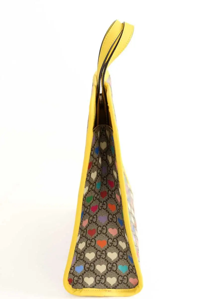 Sac à main Gucci Jaune en Cuir