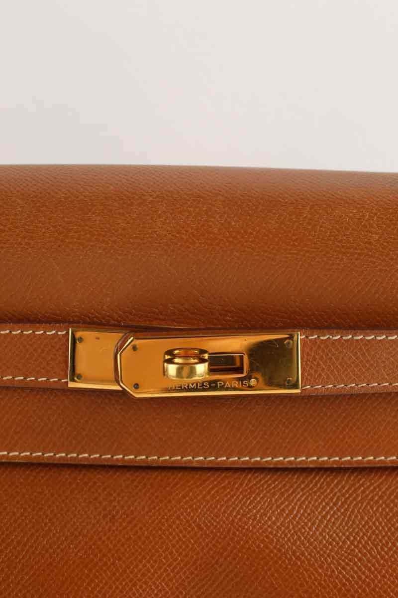 Sac à main Hermès Kelly 35 Camel en Cuir
