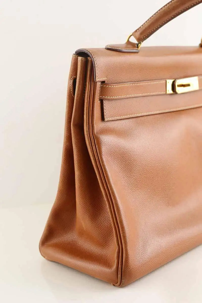 Sac à main Hermès Kelly 35 Camel en Cuir
