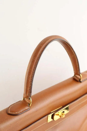 Sac à main Hermès Kelly 35 Camel en Cuir