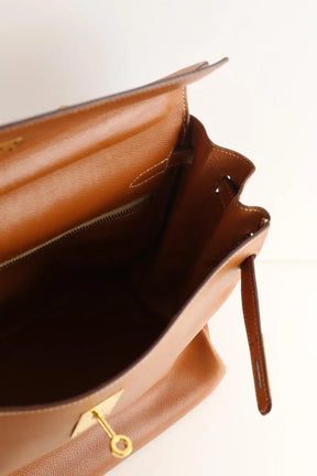 Sac à main Hermès Kelly 35 Camel en Cuir