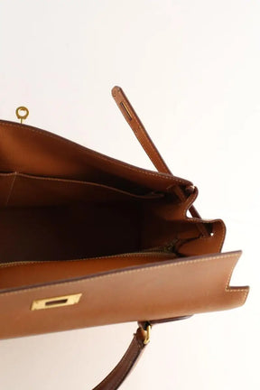 Sac à main Hermès Kelly 35 Camel en Cuir