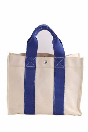 Sac à main Hermès Toto Blanc en Coton