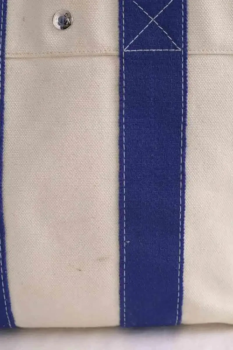 Sac à main Hermès Toto Blanc en Coton