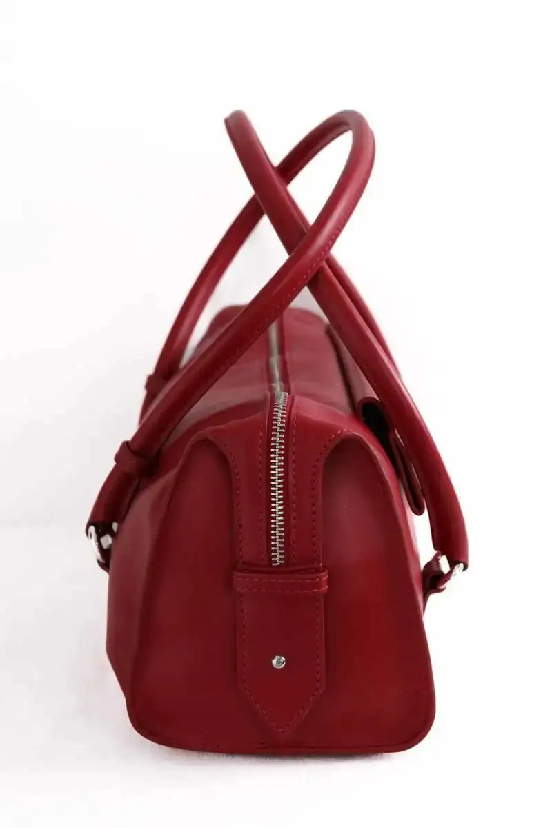 Sac à main Iro Rouge en Cuir