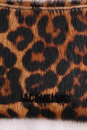 Sac à main Jacquemus le Bisou Perle Marron en Cuir
