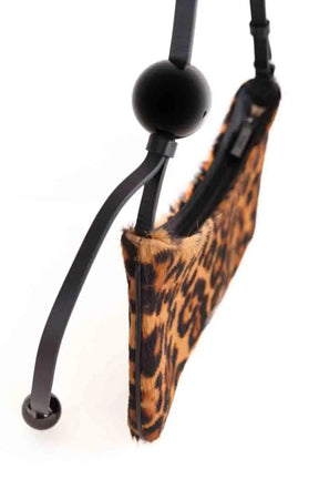 Sac à main Jacquemus le Bisou Perle Marron en Cuir