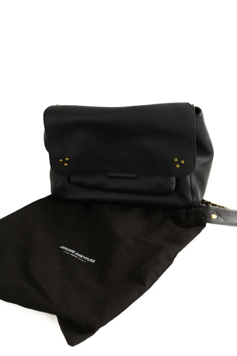 Sac à main Jérôme Dreyfuss Lulu Noir en Cuir