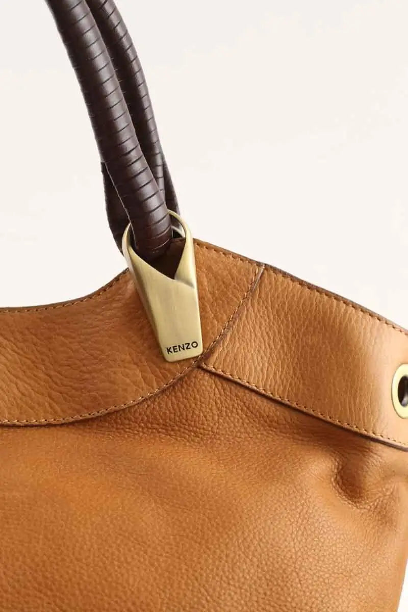Sac à main Kenzo Camel en Cuir