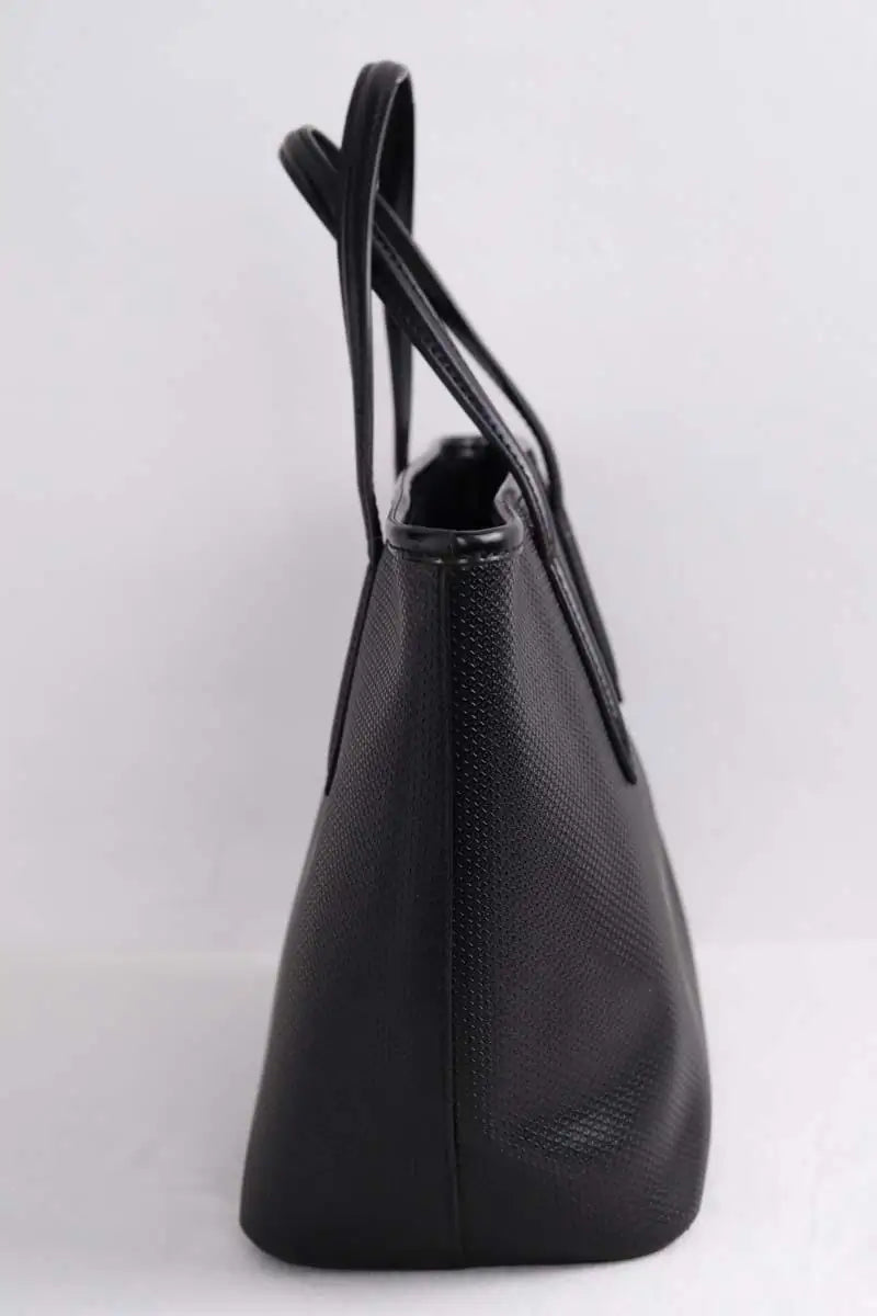 Sac à main Lacoste Noir en Cuir