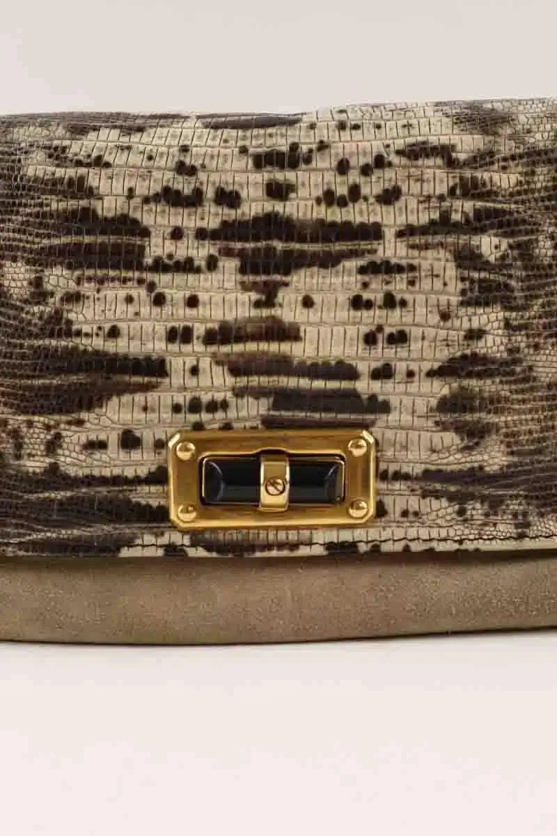 Sac à main Lanvin Beige en Daim
