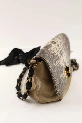 Sac à main Lanvin Beige en Daim