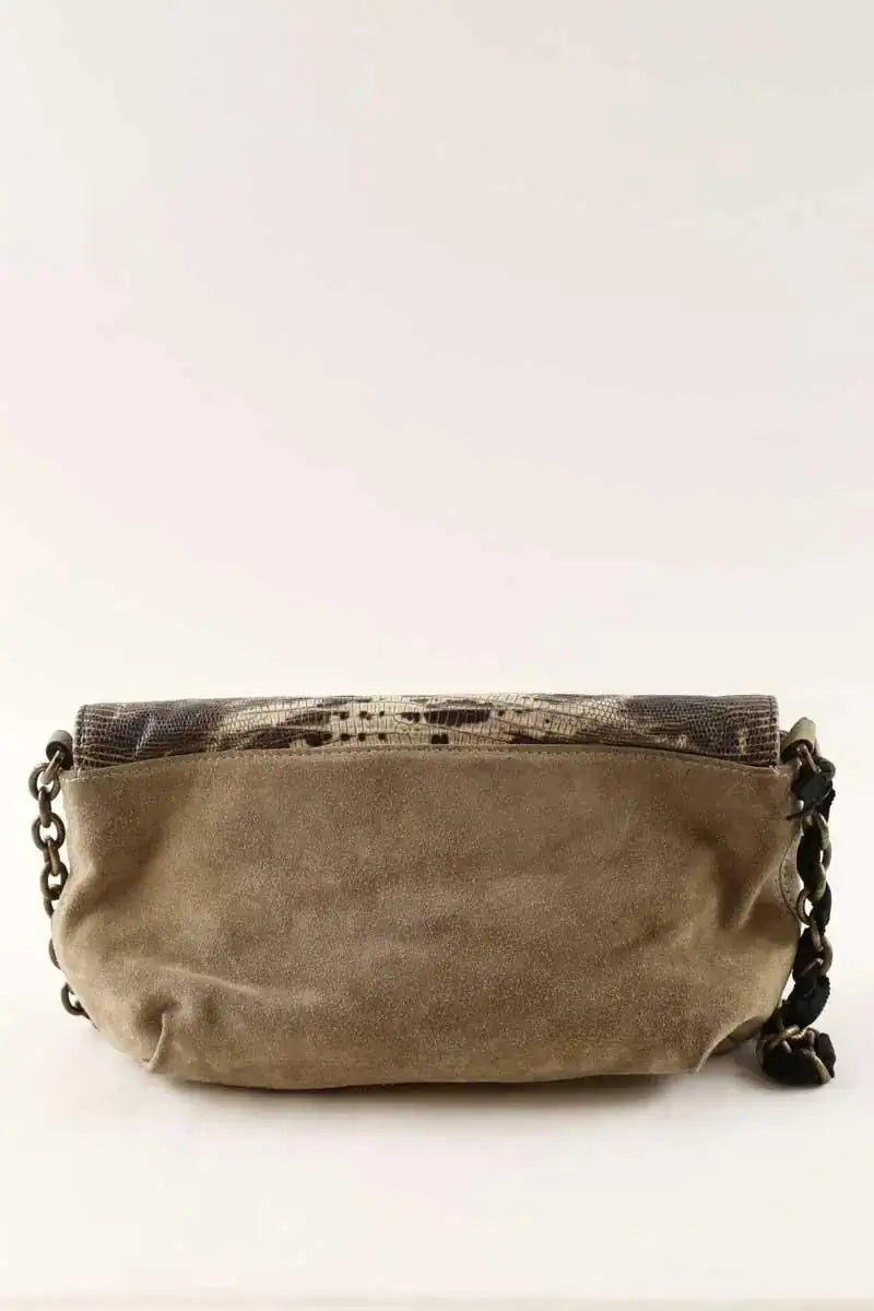 Sac à main Lanvin Beige en Daim
