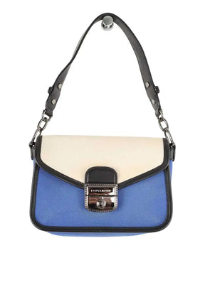 Sac à main Longchamp Bleu en Tissu - Seconde Main