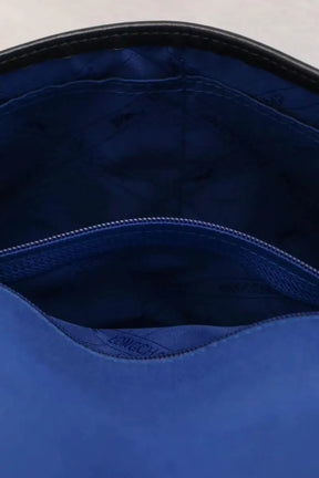 Sac à main Longchamp Bleu en Tissu