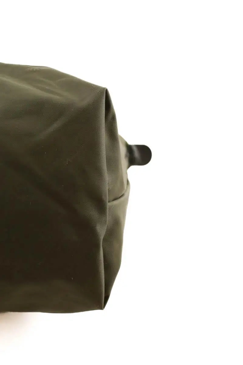 Sac à main Longchamp Kaki en Tissu