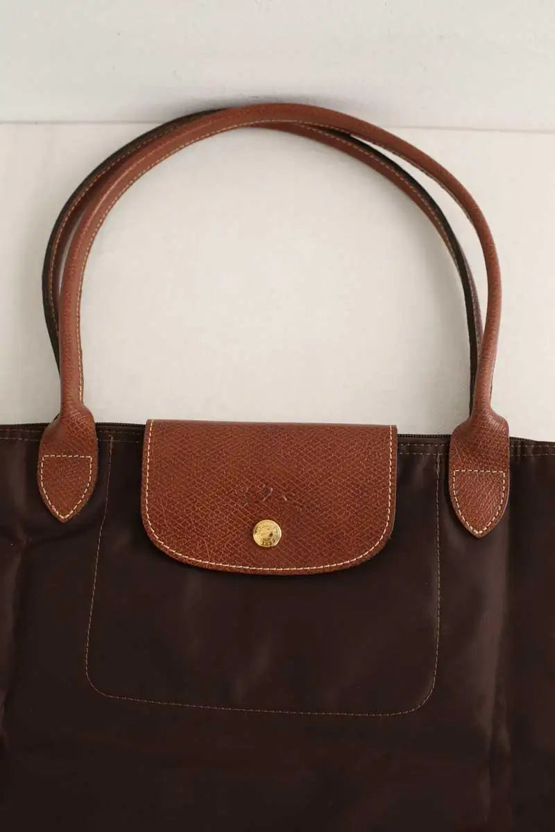 Sac à main Longchamp Marron en Synthétique