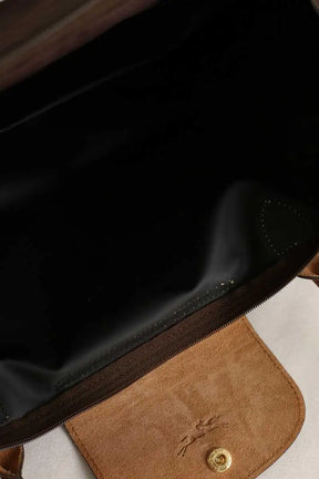 Sac à main Longchamp Marron en Synthétique