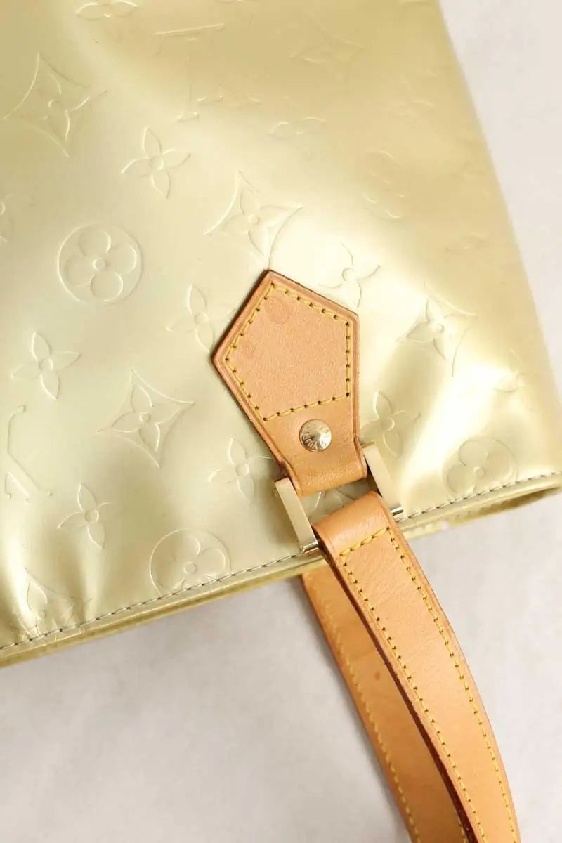 Sac à main Louis Vuitton Reade Doré en Cuir