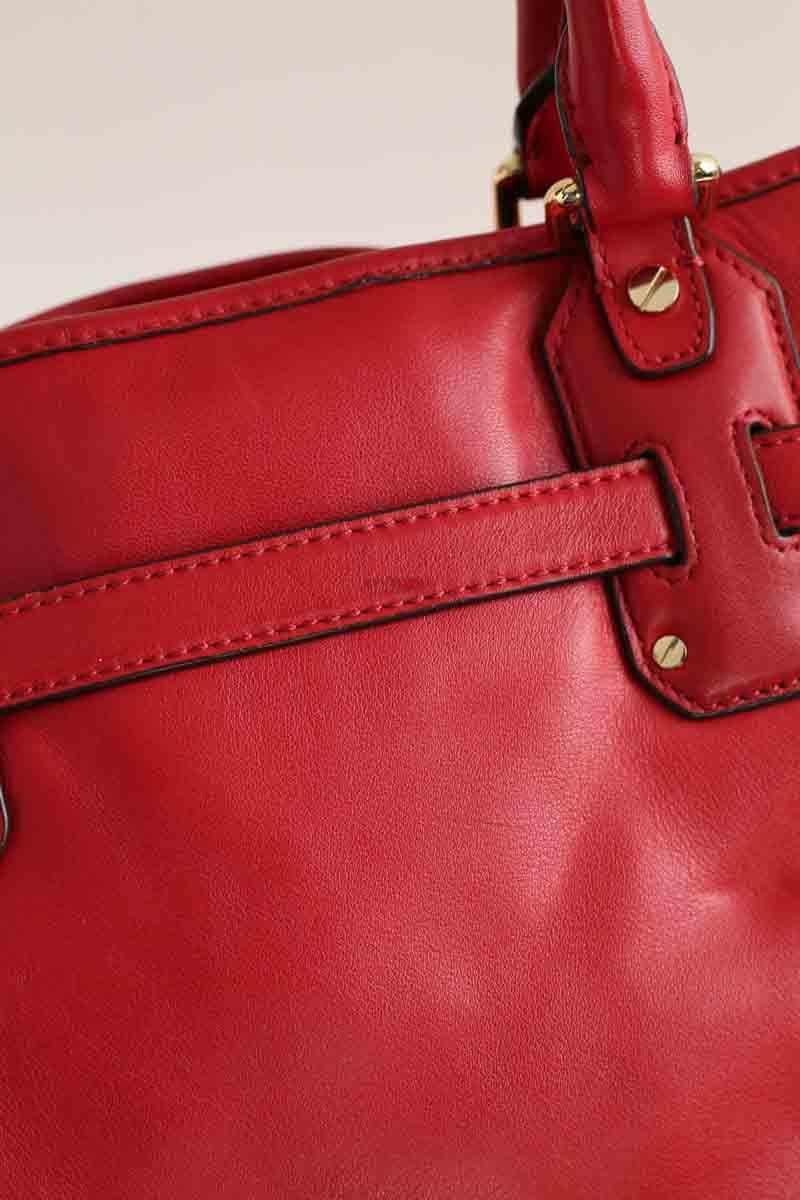 Sac à main Michael Kors Rouge en Cuir
