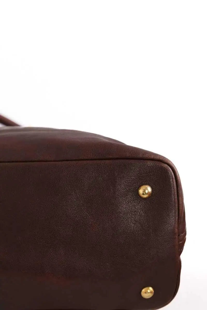 Sac à main Miu Miu Marron en Cuir