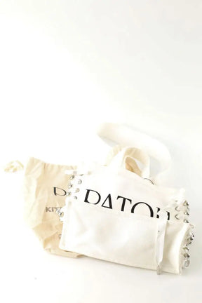 Sac à main Patou Blanc en Tissu