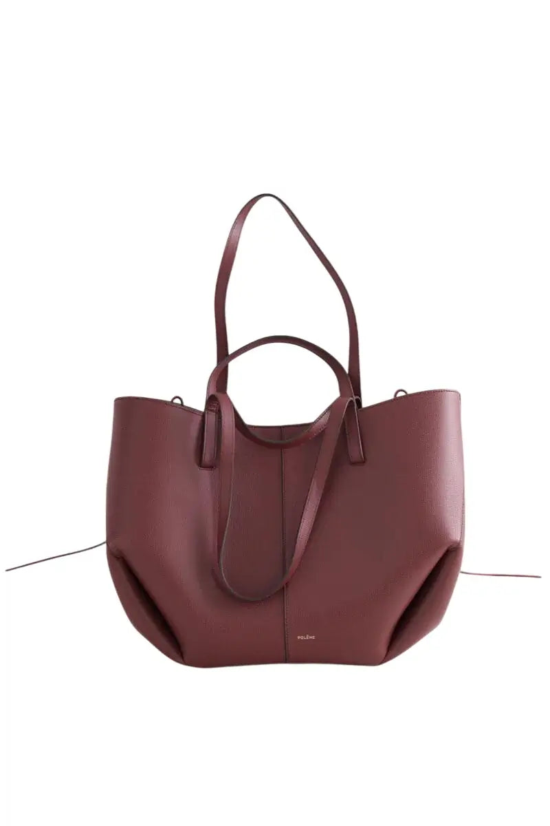 Sac à main Polène Cyme Bordeaux en Cuir - Seconde Main