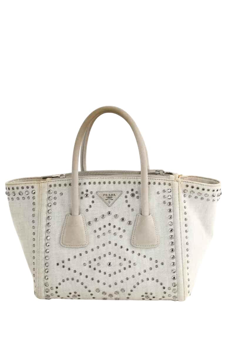 Sac à main Prada Beige en Cuir - Seconde Main