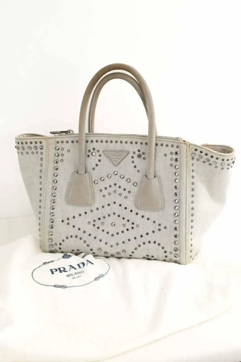 Sac à main Prada Beige en Cuir