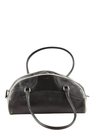 Sac à main Prada Bowling Noir en Cuir - Seconde Main