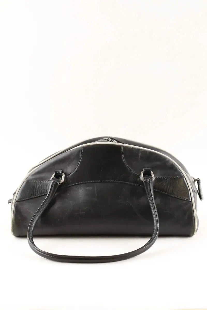 Sac à main Prada Bowling Noir en Cuir