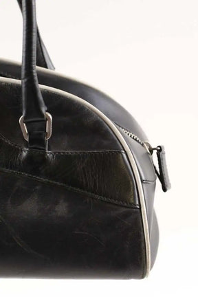 Sac à main Prada Bowling Noir en Cuir