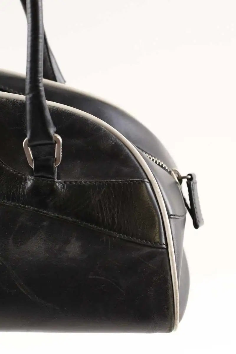 Sac à main Prada Bowling Noir en Cuir