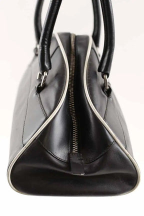 Sac à main Prada Bowling Noir en Cuir