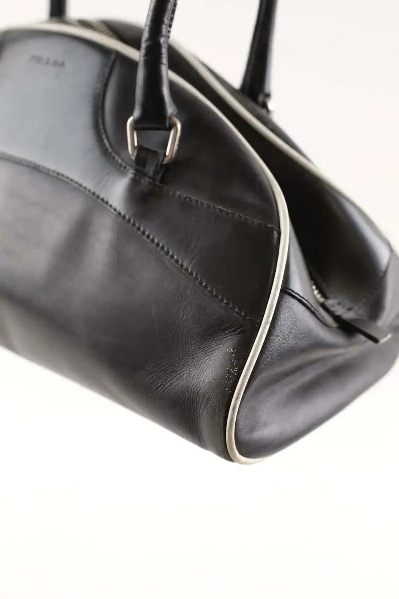 Sac à main Prada Bowling Noir en Cuir