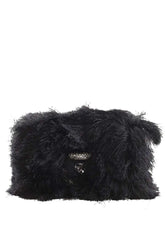 Sac à main Roger Vivier Viv choc en satin et strass Noir en Tissu - Seconde Main