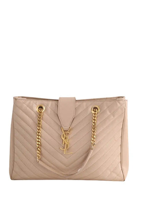 Sac à main Saint Laurent Beige en Cuir - Seconde Main
