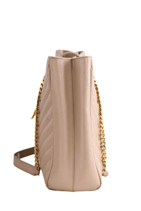 Sac à main Saint Laurent Beige en Cuir