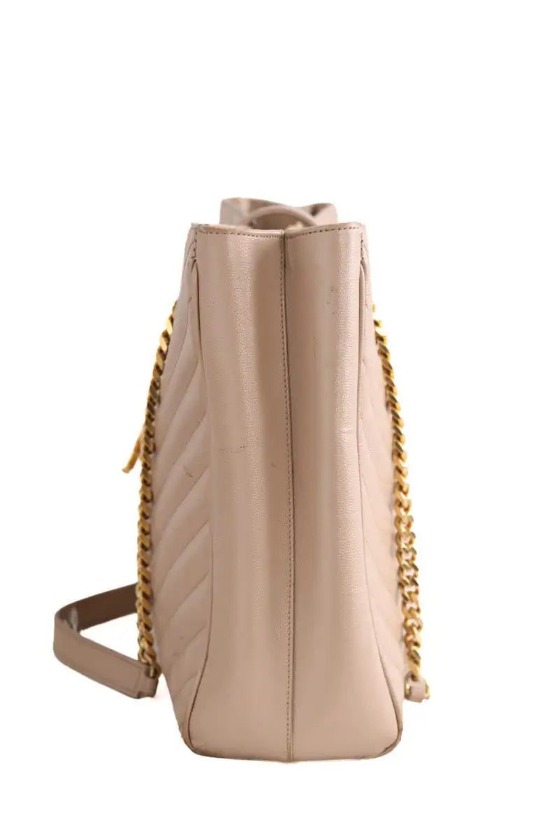 Sac à main Saint Laurent Beige en Cuir