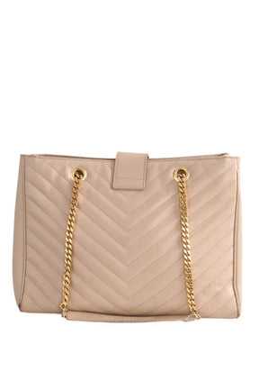 Sac à main Saint Laurent Beige en Cuir