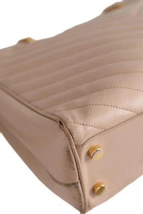Sac à main Saint Laurent Beige en Cuir
