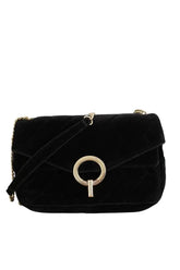 Sac à main Sandro Noir en Velours - Seconde Main