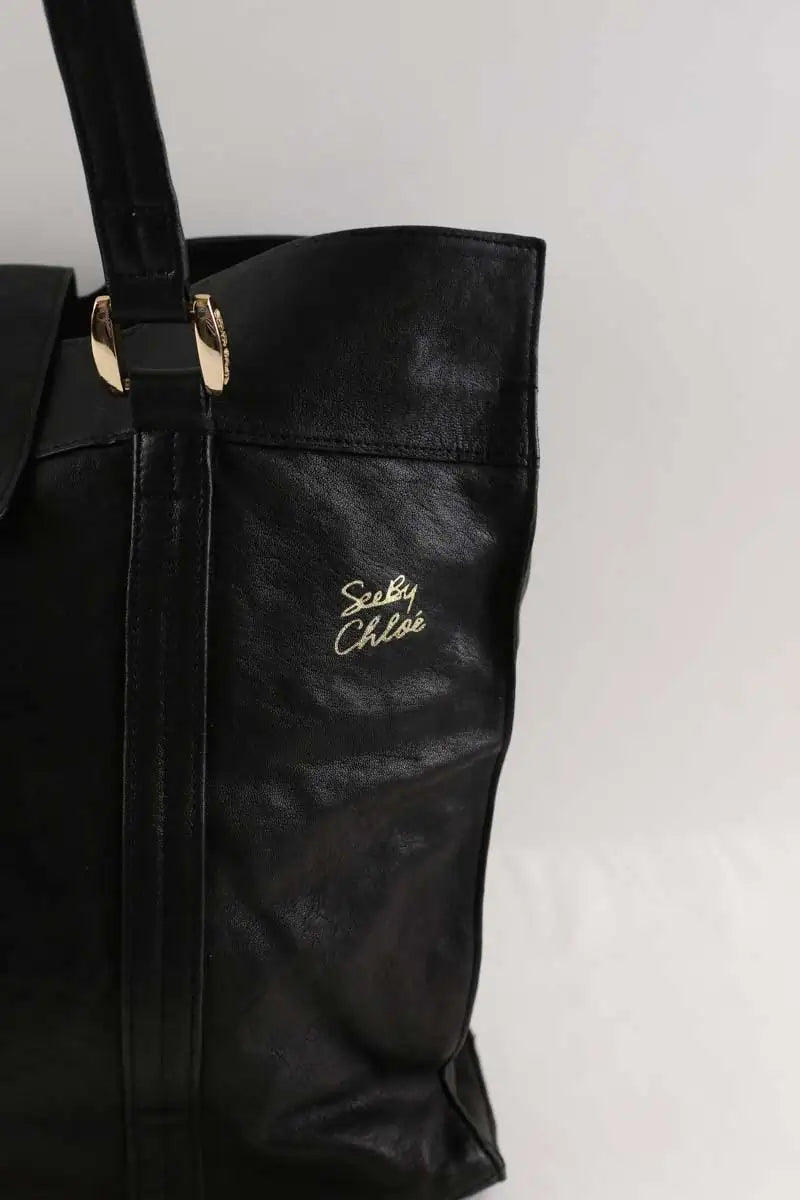 Sac à main See By Chloé Noir en Cuir