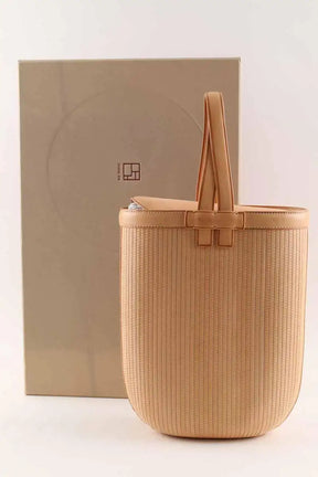 Sac à main Shang Xia Lan Rose en Osier