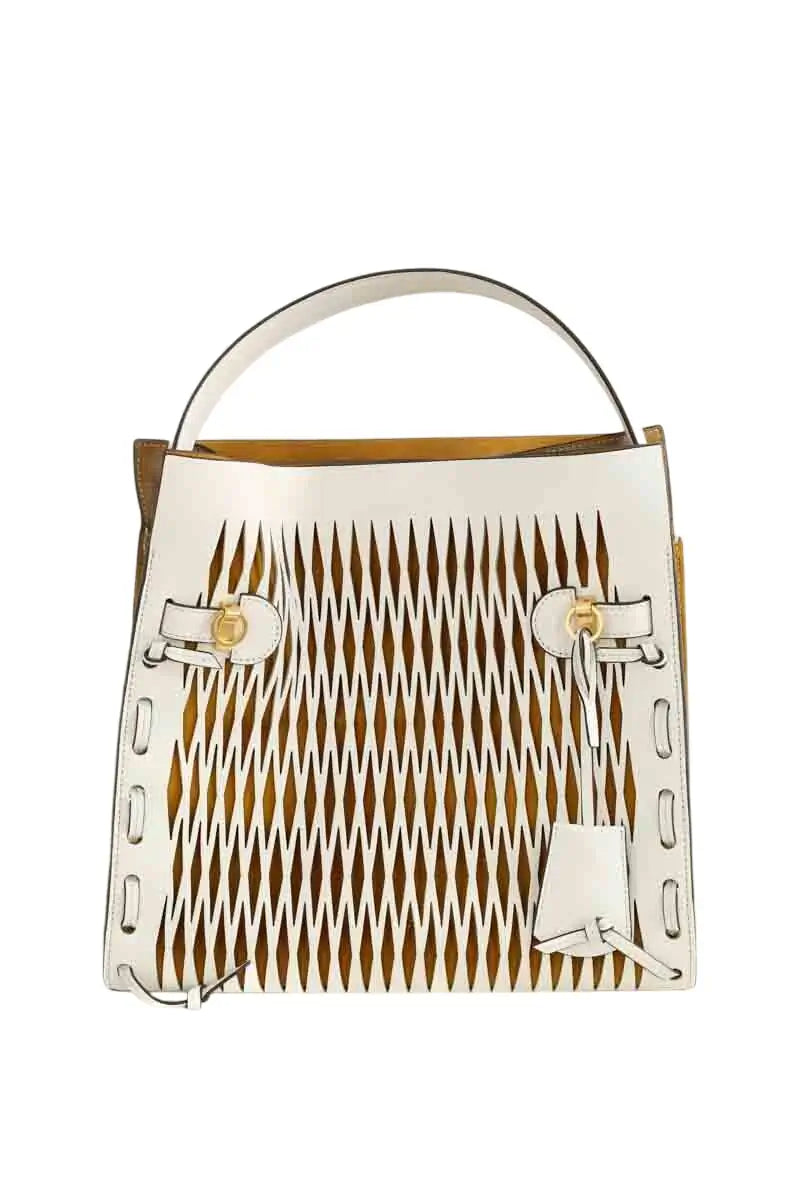 Sac à main Tory Burch Lee Radziwill Petite Camel en Cuir - Seconde Main